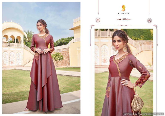 Stylemax Almirah 5 Premium Festive Wear Wholesale Gown Collection